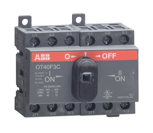 [1SCA104913R1001] OT40F3C CHANGE-OVER SWITCH